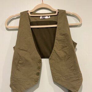 Tiger Mist Vest - Army Green - Size M